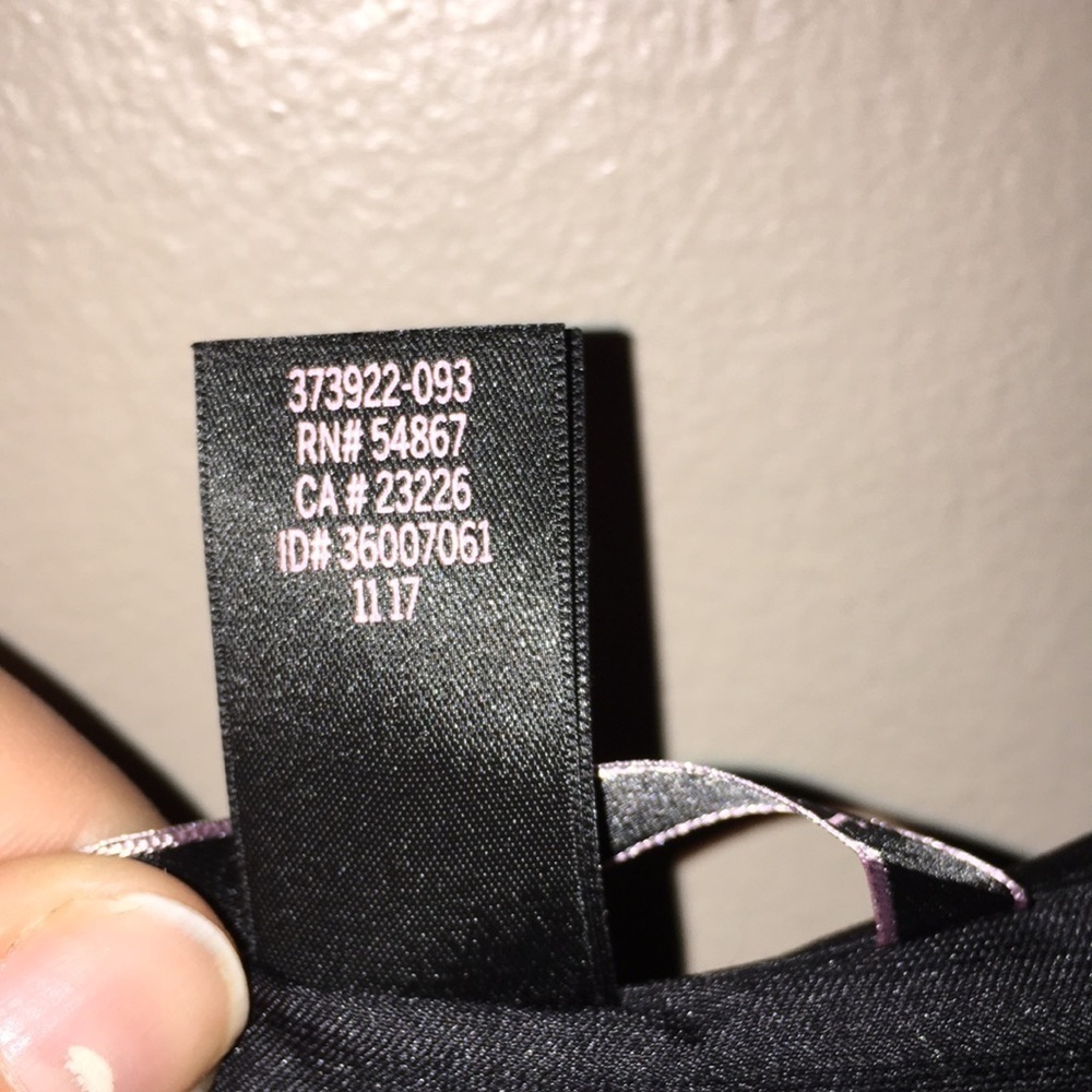 Victoria’s Secret black silky cover up sleep wear black silky sheer layo… - Picture 6 of 7